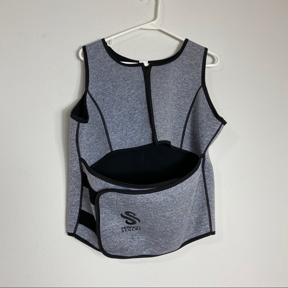 Perfect Sculpt Adjustable Waist Trainer Sweat Suit XXXL